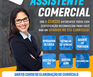 Curso Técnico em Assistente Comercial